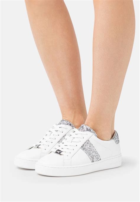 michael michael kors irving - sneaker low - optic white/silver|Michael Kors.